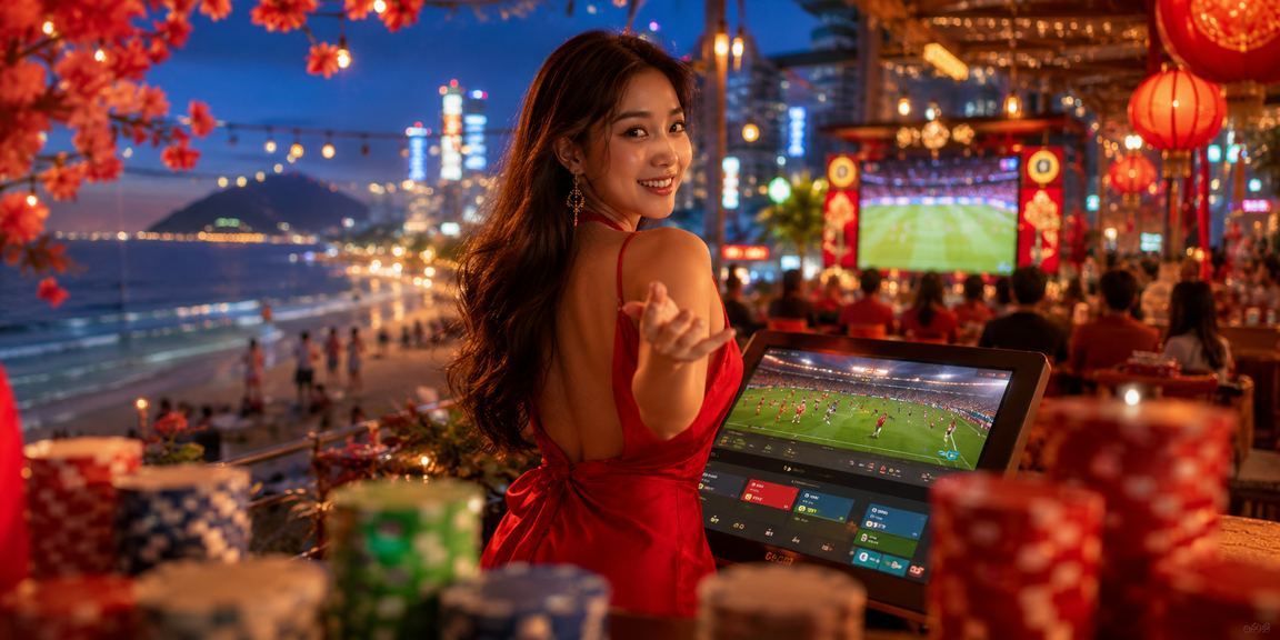 Người chơi tại Vũng Tàu tra cứu phân tích kèo casino trên bãi biển